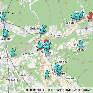 Mappa Via U. Foscolo, 21036 Gemonio VA, Italia (2.5625)