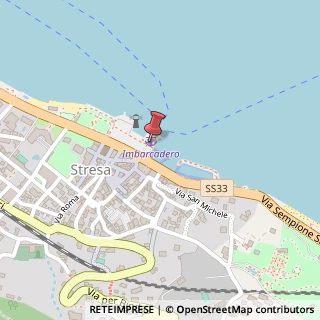 Mappa Piazza Guglielmo Marconi, 16, 28838 Stresa, Verbano-Cusio-Ossola (Piemonte)