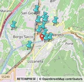Mappa Via Lungo Leno Sinistro, 38068 Rovereto TN, Italia (0.77077)
