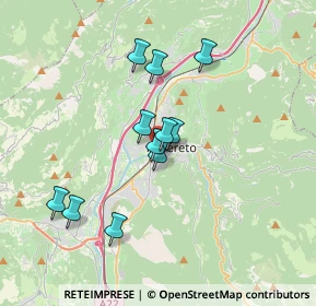 Mappa Via Lungo Leno Sinistro, 38068 Rovereto TN, Italia (2.90636)