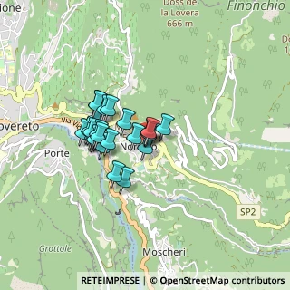 Mappa Via Achille Romani, 38068 Rovereto TN, Italia (0.62143)