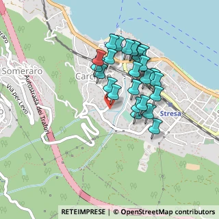 Mappa Via Raffaello Sanzio, 28838 Stresa VB, Italia (0.37407)