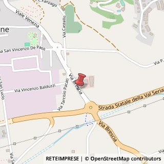Mappa Via Brescia, 12, 24023 Clusone, Bergamo (Lombardia)