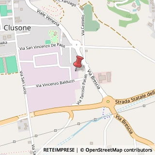 Mappa Via Nino Zucchelli, 41, 24023 Clusone, Bergamo (Lombardia)