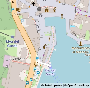 Mappa Piazza Catena, 38066 Riva del Garda TN, Italia (0.08077)