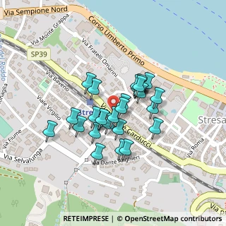 Mappa Via Duchessa di Genova, 28838 Stresa VB, Italia (0.14444)