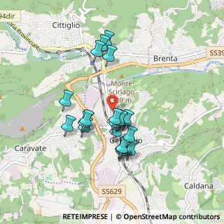 Mappa Via Campiuso, 21036 Gemonio VA, Italia (0.7595)