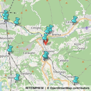 Mappa Via Campiuso, 21036 Gemonio VA, Italia (2.78167)