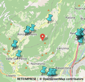 Mappa Via Forni, 38068 Rovereto TN, Italia (2.8655)