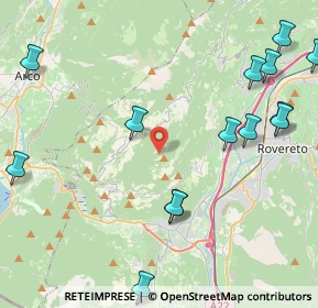 Mappa Via Forni, 38068 Rovereto TN, Italia (5.88313)