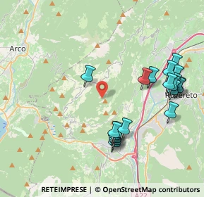 Mappa Via Forni, 38068 Rovereto TN, Italia (4.334)