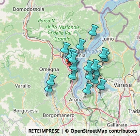 Mappa Viale Erardo Trentinaglia, 28838 Stresa VB, Italia (9.71737)