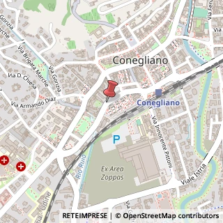 Mappa Via colombo cristoforo 80, 31015 Conegliano, Treviso (Veneto)