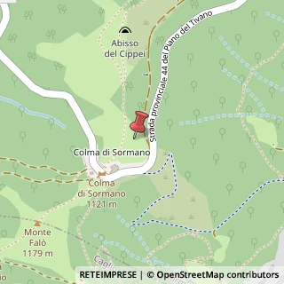 Mappa Via del Tivano, 1, 22030 Sormano, Como (Lombardia)