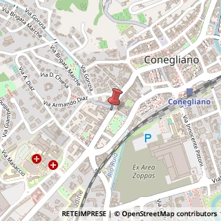 Mappa Via G. Garibaldi, 35, 31015 Conegliano TV, Italia, 31015 Conegliano, Treviso (Veneto)