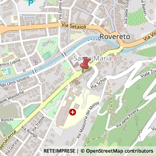 Mappa Via S. Maria, 74, 38068 Rovereto, Trento (Trentino-Alto Adige)