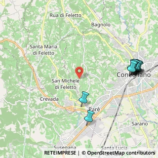 Mappa Strada delle Caneve, 31015 Collalbrigo TV, Italia (2.71909)