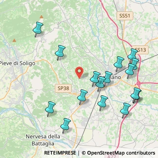 Mappa Strada delle Caneve, 31015 Collalbrigo TV, Italia (4.69125)