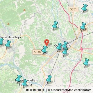 Mappa Strada delle Caneve, 31015 Collalbrigo TV, Italia (6.02538)