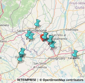 Mappa Viale Rimembranze, 33082 Azzano Decimo PN, Italia (11.6625)