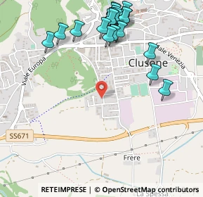 Mappa Via G. B. Moroni, 24023 Clusone BG, Italia (0.6165)