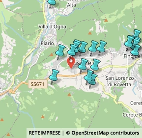 Mappa Via G. B. Moroni, 24023 Clusone BG, Italia (1.9675)