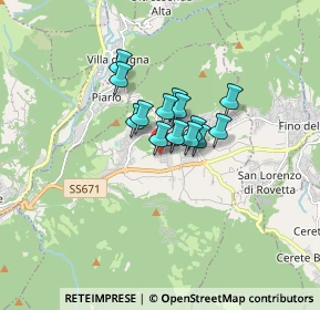 Mappa Via G. B. Moroni, 24023 Clusone BG, Italia (0.93214)