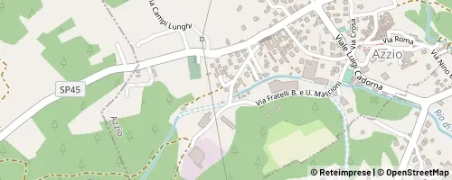 Mappa Azzio