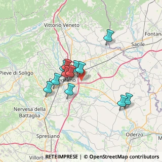 Mappa Via Madonna della Salute, 31020 San Vendemiano TV, Italia (5.36462)