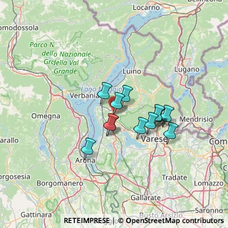 Mappa Via Edoardo Curti, 21036 Gemonio VA, Italia (10.12385)