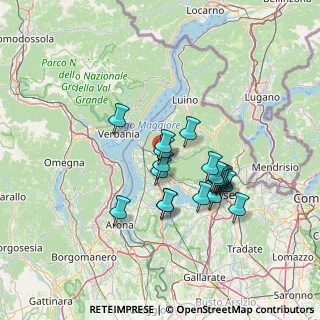 Mappa Via Edoardo Curti, 21036 Gemonio VA, Italia (11.40842)