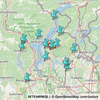 Mappa Via Edoardo Curti, 21036 Gemonio VA, Italia (13.49231)