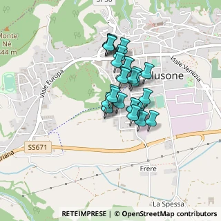 Mappa Via Lorenzo Lotto, 24023 Clusone BG, Italia (0.28276)
