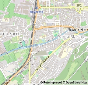 Mappa 38068 Rovereto TN, Italia (0.694)