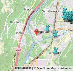 Mappa Piazza della Manifattura, 38086 Rovereto TN, Italia (1.6815)