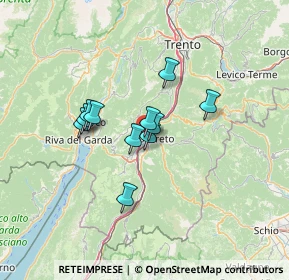 Mappa Piazza della Manifattura, 38086 Rovereto TN, Italia (9.27909)