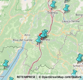 Mappa Piazza della Manifattura, 38086 Rovereto TN, Italia (29.27375)