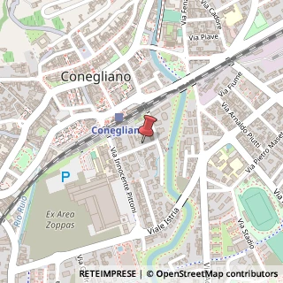 Mappa Via G. Rossini, 5/C, 31015 Conegliano, Treviso (Veneto)