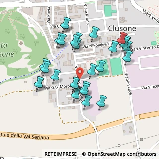 Mappa Via Sant'Alessandro, 24023 Clusone BG, Italia (0.22759)