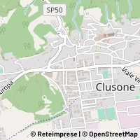 Hartă Clusone