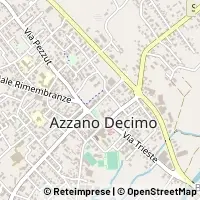 Mapa Azzano Decimo