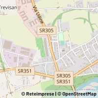 Karte Gradisca d'Isonzo