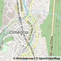 Mapa Omegna