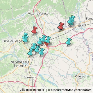 Mappa Via Maniach, 31020 San Vendemiano TV, Italia (6.67)