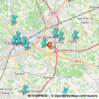 Mappa Via Maniach, 31020 San Vendemiano TV, Italia (2.72462)