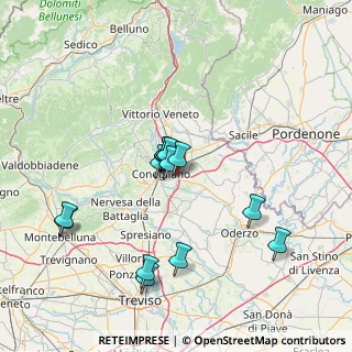 Mappa Via Maniach, 31020 San Vendemiano TV, Italia (12.12867)