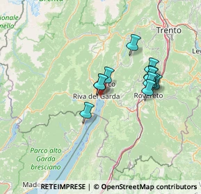 Mappa Via Udine, 38066 Riva del Garda TN, Italia (11.02917)