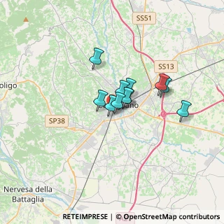 Mappa Viale L. Spellanzon, 31015 Conegliano TV, Italia (2.00909)