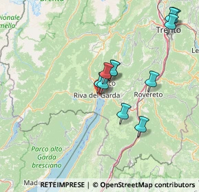 Mappa Via Cristoph Hartung Von Hartungen, 38066 Riva del Garda TN, Italia (13.35818)