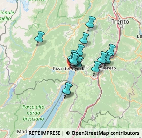 Mappa Via Cristoph Hartung Von Hartungen, 38066 Riva del Garda TN, Italia (8.38)
